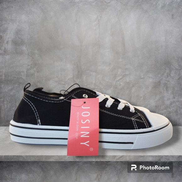 JOSINY Comfort Canvas Low Top Sneaker Women's Size 9 Chuck Taylor Style - Picture 1 of 7